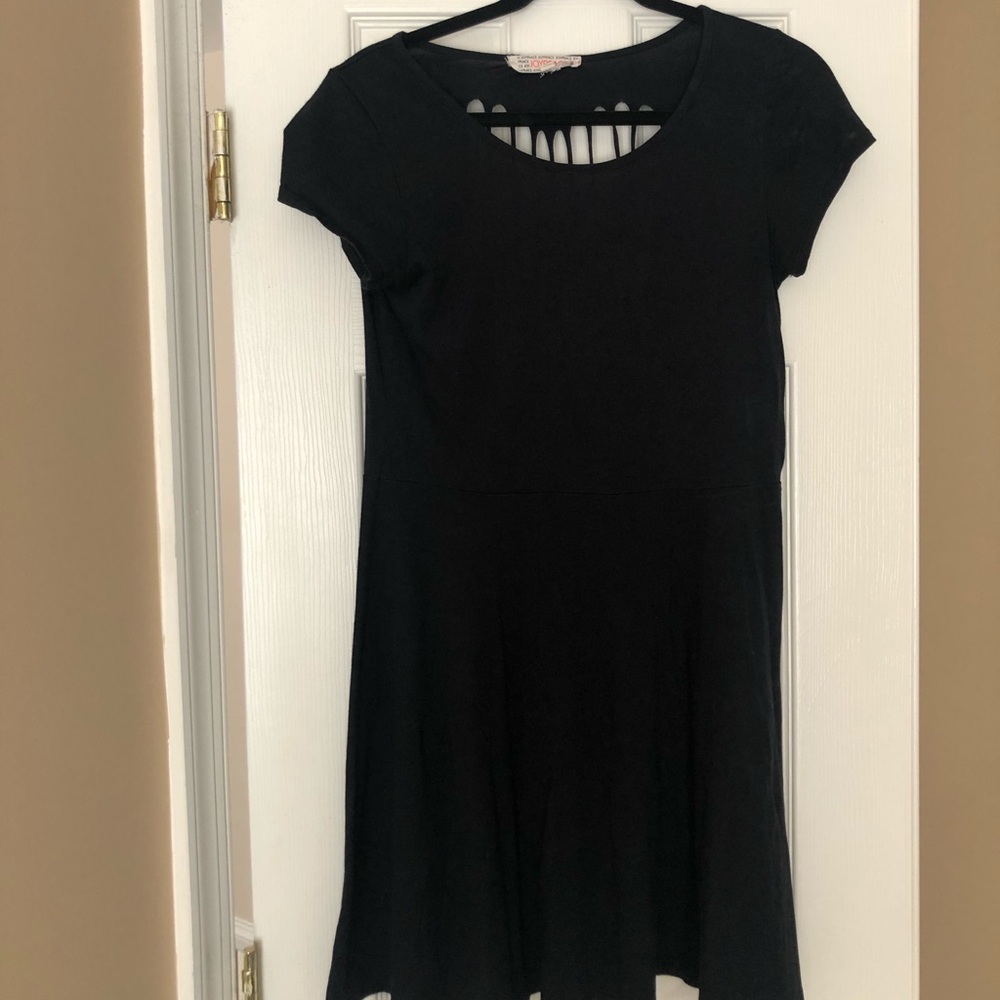 Black t shirt dress